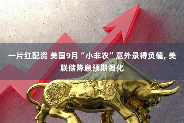 一片红配资 美国9月“小非农”意外录得负值, 美联储降息预期强化