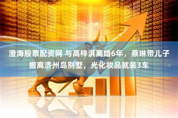澄海股票配资网 与高梓淇离婚6年，蔡琳带儿子搬离济州岛别墅，光化妆品就装3车
